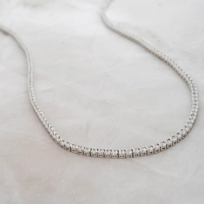 Starlight Simulated Diamond Necklace